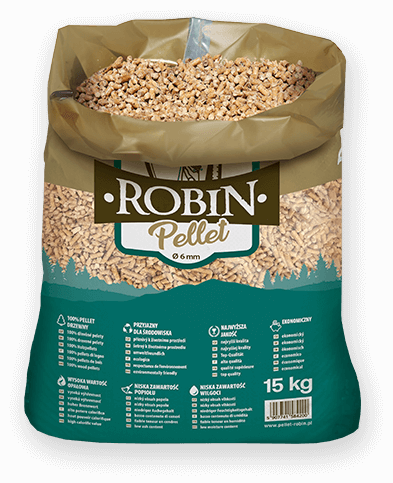 worek pelletu opałowego Robin do kupienia w Hajnówce lub sklepie internetowym